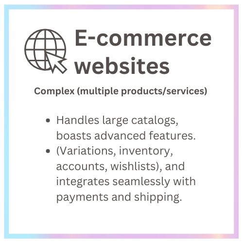 E-commerce multiple